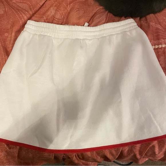 UO out from under white and red sweat skirt - Picture 3 of 3